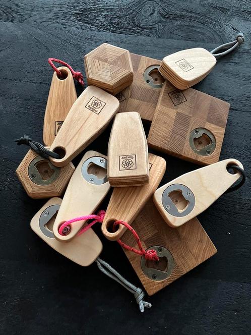 Houten Flesopeners Handgemaakt NIEUW, Huis en Inrichting, Keuken | Keukenbenodigdheden, Nieuw, Ophalen of Verzenden
