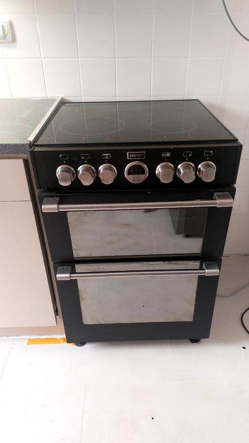 Fornuis Stoves inductie werkt niet!, Witgoed en Apparatuur, Fornuizen, Gebruikt, Vrijstaand, Inductie, 4 kookzones, 45 tot 60 cm
