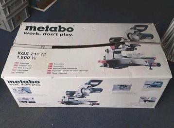  NIEUWE  Metabo Afkortzaag KGS 216 M 1.500 W beschikbaar voor biedingen