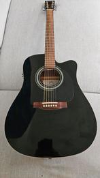 Semi - Acoustische gitaar, Muziek en Instrumenten, Snaarinstrumenten | Gitaren | Akoestisch, Ophalen, Zo goed als nieuw, Western- of Steelstringgitaar