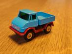 Matchbox Mercedes Unimog BLAUW, Hobby en Vrije tijd, Ophalen of Verzenden, Zo goed als nieuw