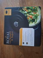 Royal van Kempen & Begeer Casserole 22cm - 3.3L Nieuw, Kookpan of Snelkookpan, Gietijzer, Nieuw, Ophalen of Verzenden