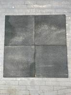Rubberen tegels 50 x 50, Ophalen, Gebruikt, Overige typen, Rubber