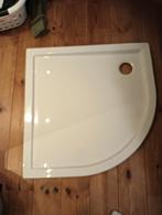 Polyester douchebak zware kwaliteit nieuw 90*90 halfond, Ophalen, Nieuw, Douche