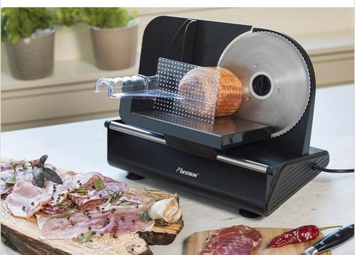 Bestron - AFS9003
Electric food slicer, Witgoed en Apparatuur, Overige Witgoed en Apparatuur, Nieuw, Ophalen