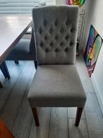 4 eetkamerstoelen, Huis en Inrichting, Stoelen, Ophalen, Gebruikt, Vier, Stof