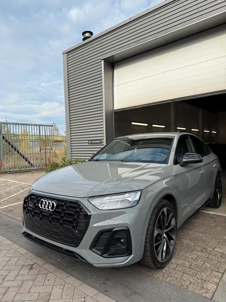 Audi SQ5 3.0TDI QUATTRO NARDO PANO 341PK B&O 2021 49500km, Auto's, Audi, Bedrijf, SQ5, 360° camera, 4x4, ABS, Achteruitrijcamera