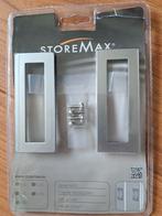 StoreMax Basic schuifdeur handgreep recht vierkant, Doe-het-zelf en Verbouw, Ophalen of Verzenden, Nieuw, Rvs, Klink of Kruk