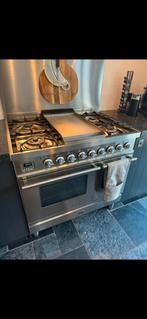Boretti gasfornuis + afzuigkap, Ophalen, Gebruikt, 60 cm of meer, Gas