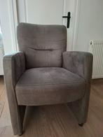 4 Heerlijke Eetkamer Fauteuils (wieltjes)- Dagtopper!, Huis en Inrichting, Ophalen, Gebruikt, Bruin, Vier