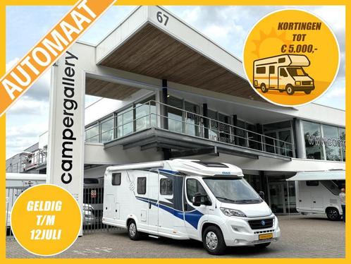 Knaus Live Ti 700 MEG AUTOMAAT ENKELE BEDDEN XXL GARAGE, Caravans en Kamperen, Campers, Bedrijf, Half-integraal, tot en met 3