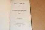Staatsblad Nederland 1837 — Zeldzaam, Antiek en Kunst, Ophalen of Verzenden