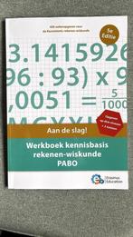 Werkboek kennisbasis rekenen-wiskunde PABO, Boeken, Nieuw, Ophalen of Verzenden, Erasmus Education, HBO