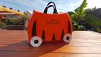 Trunki koffertje tijger, Ophalen of Verzenden, Gebruikt, Oranje, Minder dan 40 cm