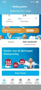 Efteling sparen AH, Verzamelen, Ophalen, Nieuw, Overige typen