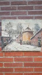 Mooi antieke schilderij olie verf, Ophalen of Verzenden