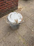 zinken vuilnisbak, Ophalen, Overige materialen, Gebruikt, 50 tot 75 cm