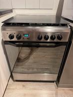 Gasfornuis met electrische oven, Witgoed en Apparatuur, Fornuizen, Zo goed als nieuw, Gas, Vrijstaand, 85 tot 90 cm