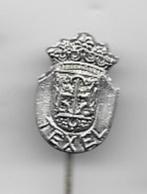 TEXEL WADDEN EILAND WAPEN LOGO SPELD, Verzenden, Gebruikt, Stad of Land, Speldje of Pin