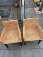 Riviera Maison stoelen, Huis en Inrichting, Stoelen, Gebruikt, Overige kleuren, Riet of Rotan, Ophalen of Verzenden