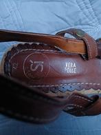 Paar dames hakschoenen bruintinten, maat 42, Schoenen met lage hakken, Bruin, Ophalen of Verzenden, Zo goed als nieuw