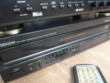 DENON Receiver + 5CD-Wisselaar en in NIEUWSTAART !! beschikbaar voor biedingen