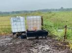 Slootwatersysteem op zonne-energie, Tuin en Terras, Regentonnen, Ophalen, Kunststof, Gebruikt, 150 liter of meer