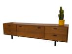 Vintage Dressoir Meubel Jaren 60 simpla lux Tv Meubel, Huis en Inrichting, Kasten | Dressoirs, Vintage, 150 tot 200 cm, Zo goed als nieuw