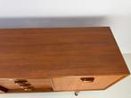 Vintage dressoir V.Wilkins voor G-Plan model "Brasilia"., Gebruikt, Verzenden, Teakhout, 200 cm of meer