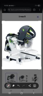 Festool Kapex KS 120 REB Afkortzaag 1600W, Doe-het-zelf en Verbouw, Gereedschap | Zaagmachines, Ophalen, 70 mm of meer, Nieuw