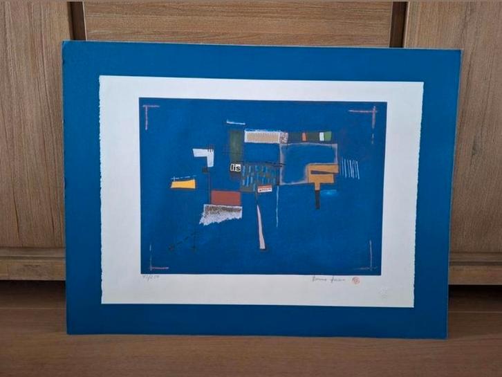 Genummerd en handgesigneerd werk Bruno Haas, Antiek en Kunst, Kunst | Litho's en Zeefdrukken, Ophalen