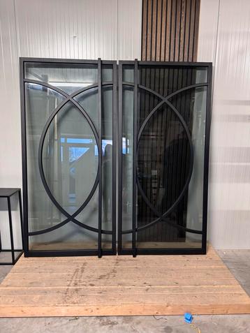 NIEUWE Dubbele taatsdeur 2001x 2118mm inbouwmaat  beschikbaar voor biedingen