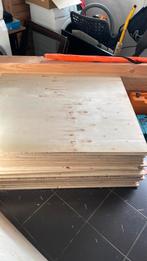 Multiplex platen 100cm bij 120 cm 1cm dik. 1,50 pst, Doe-het-zelf en Verbouw, Platen en Panelen, Ophalen of Verzenden, Zo goed als nieuw