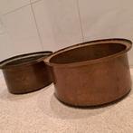 2 koperen potten uit Marokko, Antiek en Kunst, Antiek | Koper en Brons, Ophalen of Verzenden