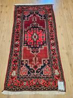 Vintage handgeknoopt perzisch hamadan 210x102, Info@SlatsAntiek.nl, 100 tot 150 cm, Perzisch, 200 cm of meer