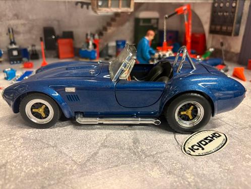 1:18 Kyosho Shelby Cobra 427 zonder doos, Hobby en Vrije tijd, Modelauto's | 1:18, Gebruikt, MiniChamps, Ophalen of Verzenden