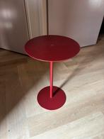Bijzettafeltje bordeau rood kwantum, Ophalen, Zo goed als nieuw