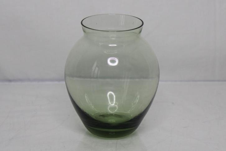 Leerdam vaasje ontwerp A.D. Copier, hoog 9 cm, Antiek en Kunst, Antiek | Glas en Kristal, Ophalen of Verzenden