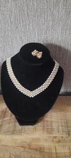 Prachtig Napier Collier +Oorclips Bieden v/a€50euro, Verzenden, Zo goed als nieuw, One size fits all