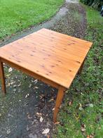 Houten tafel, Ophalen