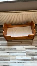 Poppenbed, Ophalen, Gebruikt