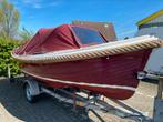 Nette Arie Wiegman sloep de AW16 met Pega Trailer, Watersport en Boten, Ophalen, 10 tot 30 pk, Gebruikt, Binnenboordmotor