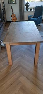 Eettafel, Huis en Inrichting, Tafels | Eettafels, Ophalen, Gebruikt, Eikenhout, 50 tot 100 cm
