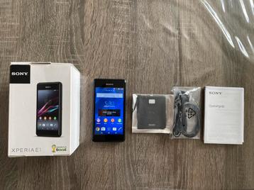 Sony Experia E1 Zwart beschikbaar voor biedingen