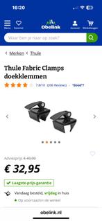 Thule luifel klemmen, Ophalen of Verzenden, Zo goed als nieuw