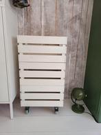 Kratjes met wielen, Huis en Inrichting, Woonaccessoires | Kisten, Minder dan 50 cm, Gebruikt, 50 tot 100 cm, Ophalen of Verzenden