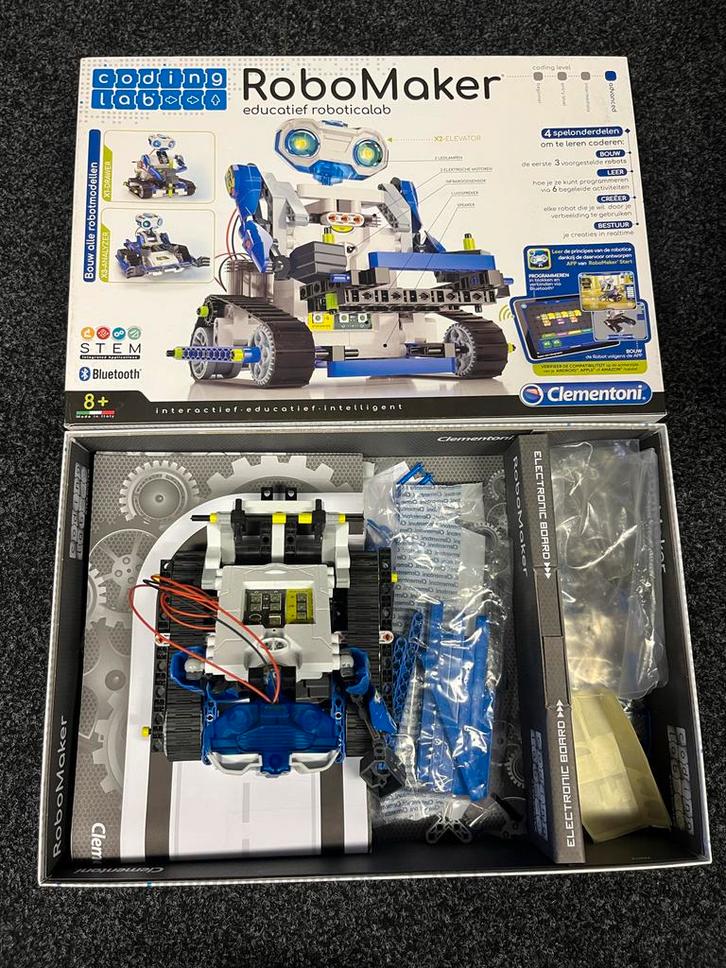 Robomaker, Kinderen en Baby's, Speelgoed | Educatief en Creatief, Zo goed als nieuw, Elektronica, Ontdekken, Met licht, Met geluid