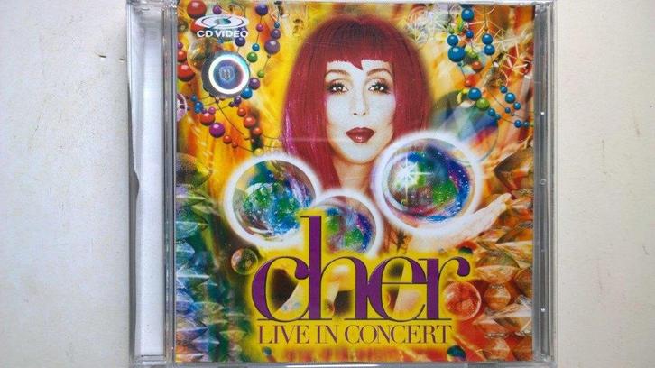Cher - Live In Concert, Cd's en Dvd's, Cd's | Pop, Zo goed als nieuw, 1980 tot 2000, Ophalen of Verzenden