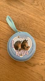 Portemonnee paard, Sieraden, Tassen en Uiterlijk, Portemonnees, Ophalen, Gebruikt, Blauw, Overige merken