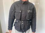 Motorjas M zwart met protectie, Motoren, Ophalen of Verzenden, Tweedehands, Jas | textiel